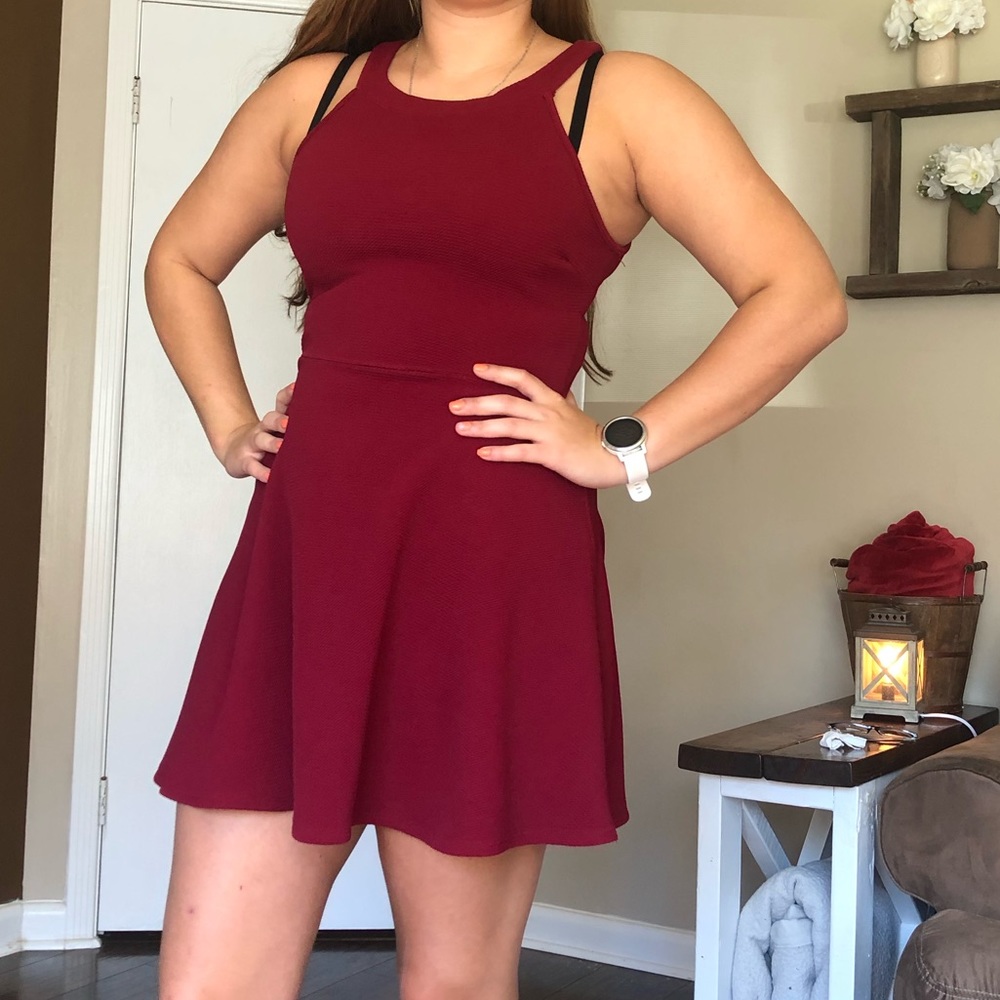 Red dress